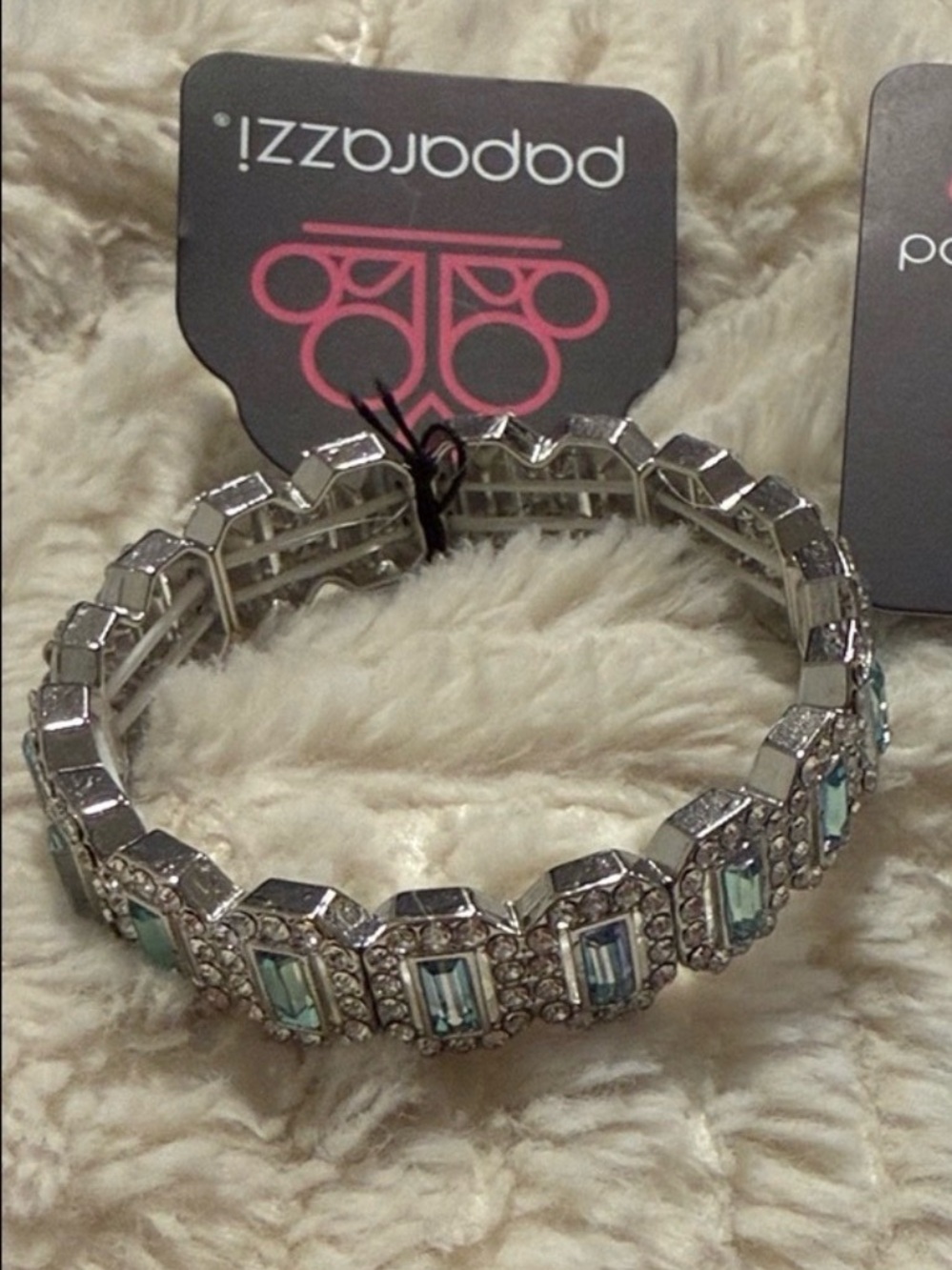 NWT Silver/Blue Bracelet(Last One)